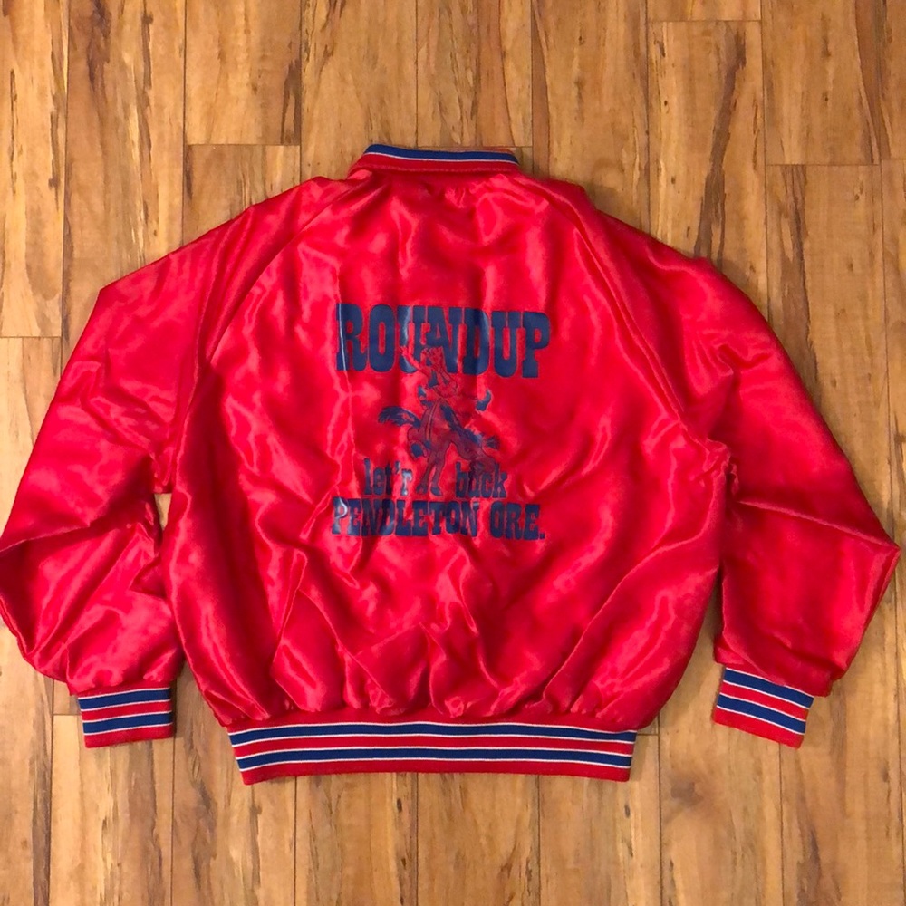VINTAGE Pendleton Round Up Jacket Bomber Varsity